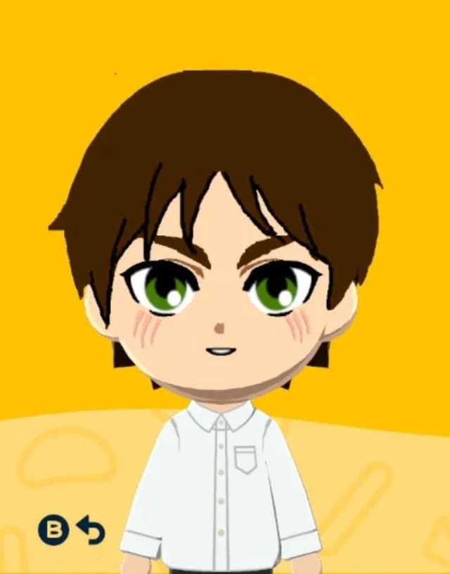 Eren Yeager - Tomodachi Life Mii
