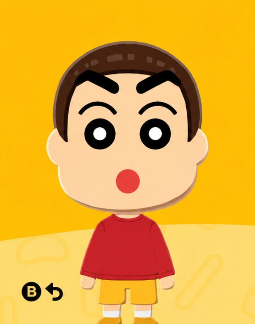 Shin-chan - Tomodachi Life Mii portrait