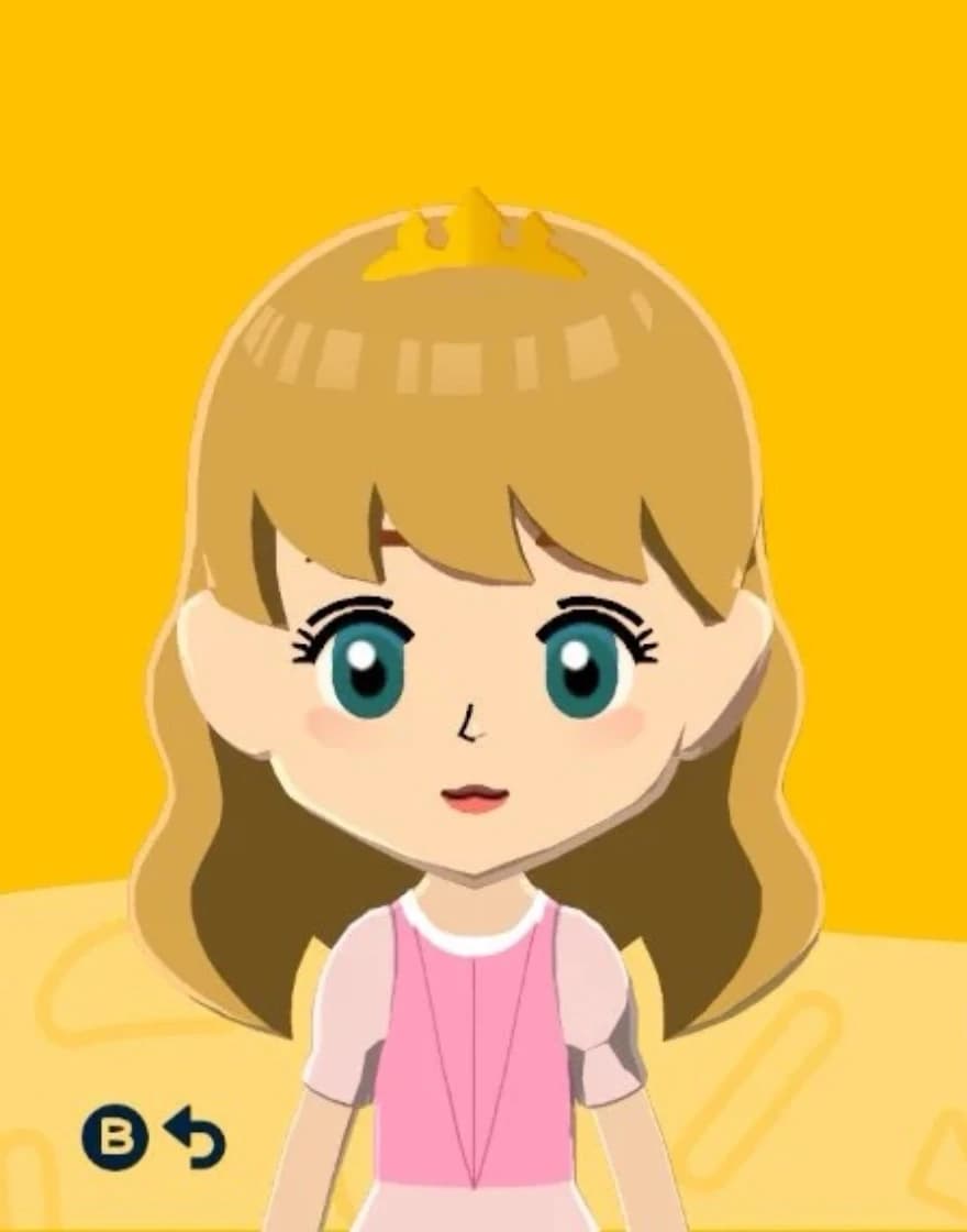 Aurora - Tomodachi Life Mii portrait