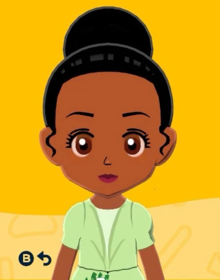 Tiana - Tomodachi Life Mii portrait