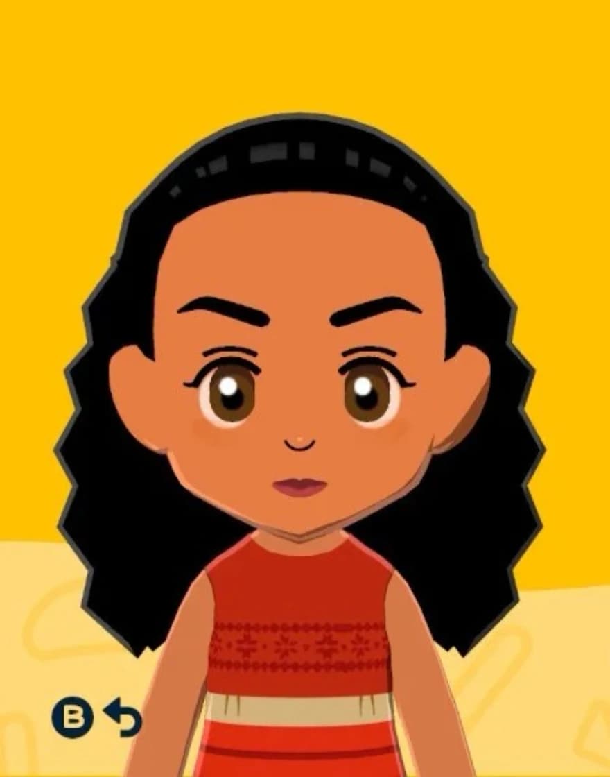 Moana - Tomodachi Life Mii portrait
