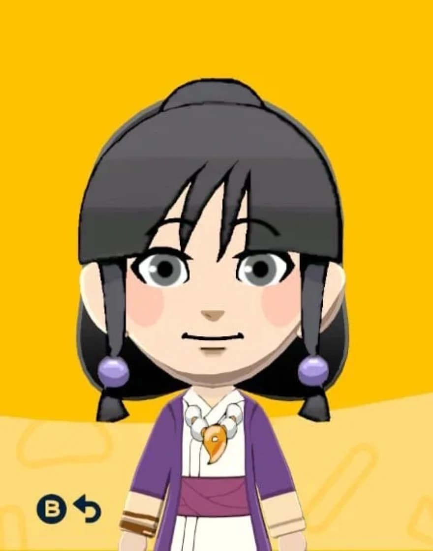 Maya Fey - Tomodachi Life Mii portrait