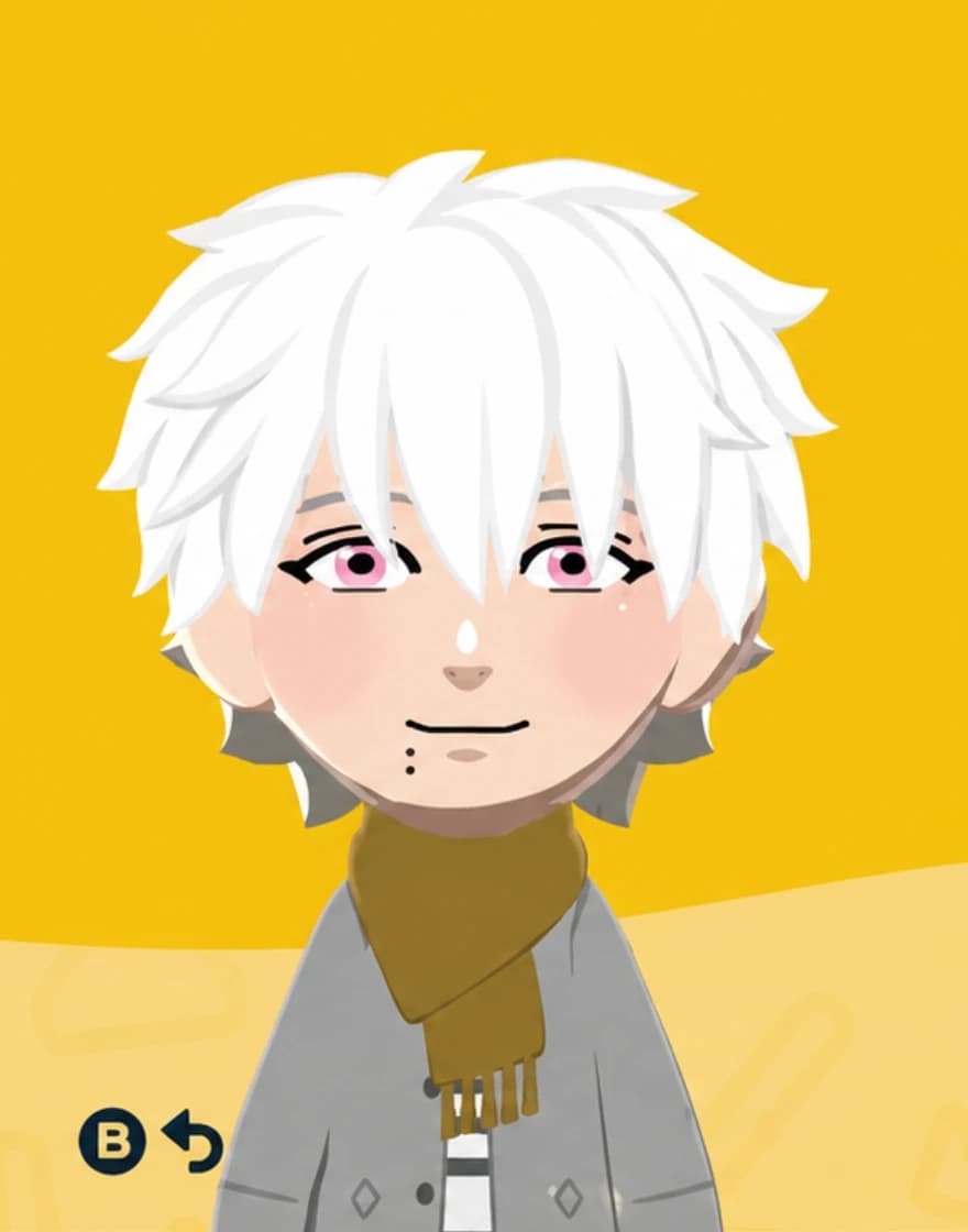 Clear - Tomodachi Life Mii portrait