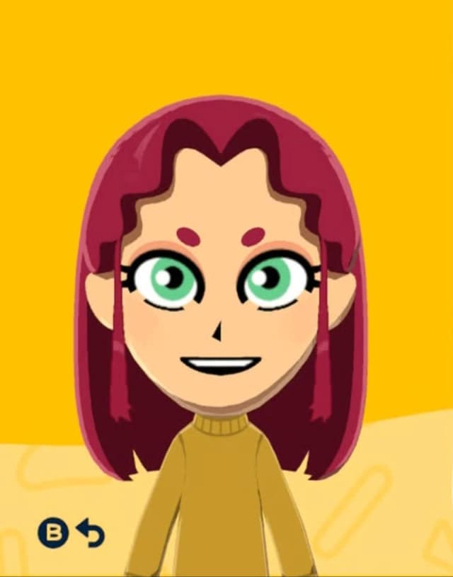 Starfire - Tomodachi Life Mii