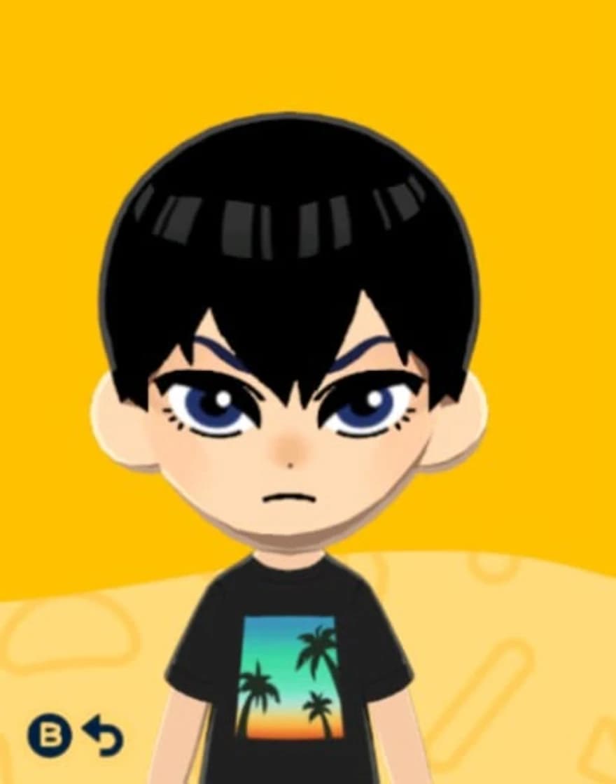 kageyama - Tomodachi Life Mii portrait