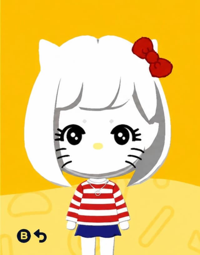 Hello Kitty - Tomodachi Life Mii