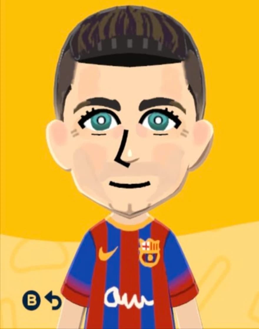 Robert Lewandowski - Tomodachi Life Mii portrait