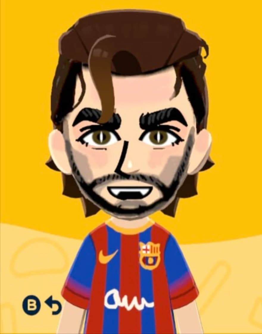 Ferran Torres - Tomodachi Life Mii portrait
