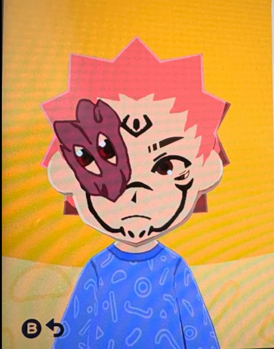 Ryomen Sukuna - Tomodachi Life Mii portrait