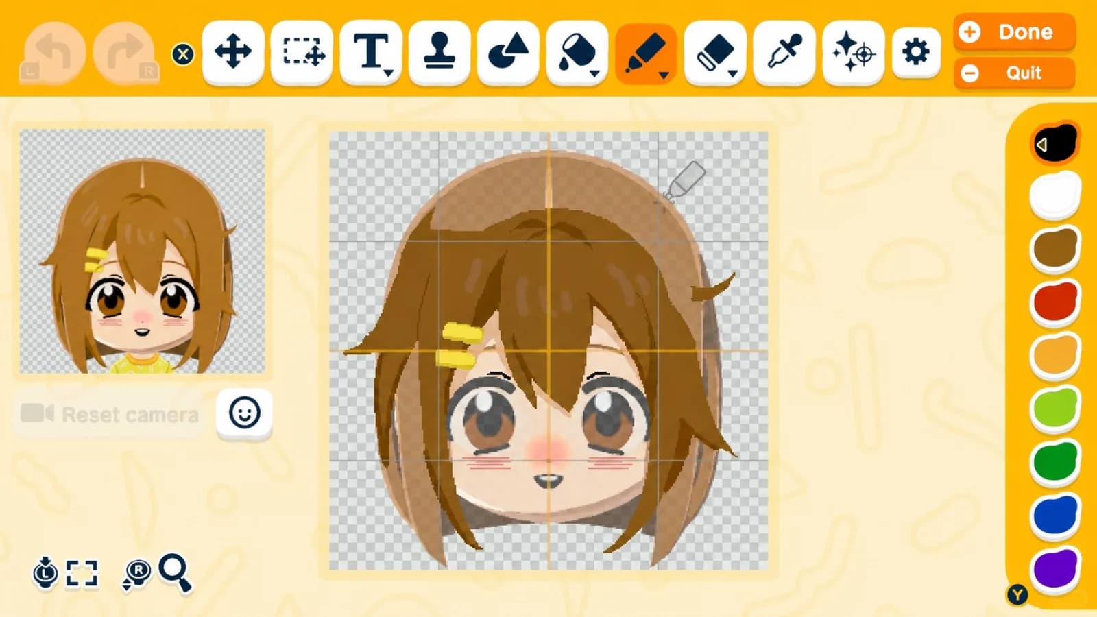 Hirasawa Yui Mii facepaint