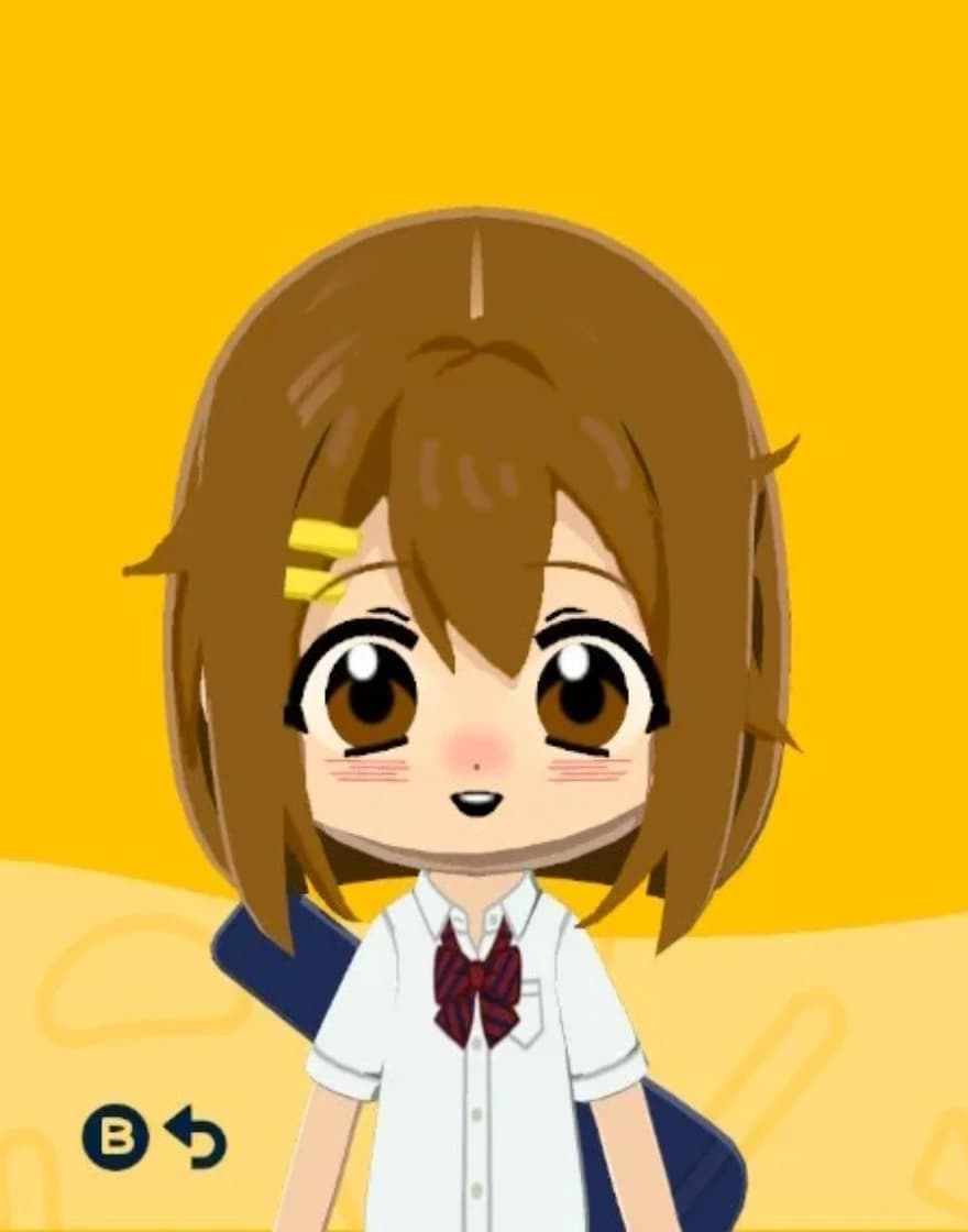 Hirasawa Yui - Tomodachi Life Mii portrait