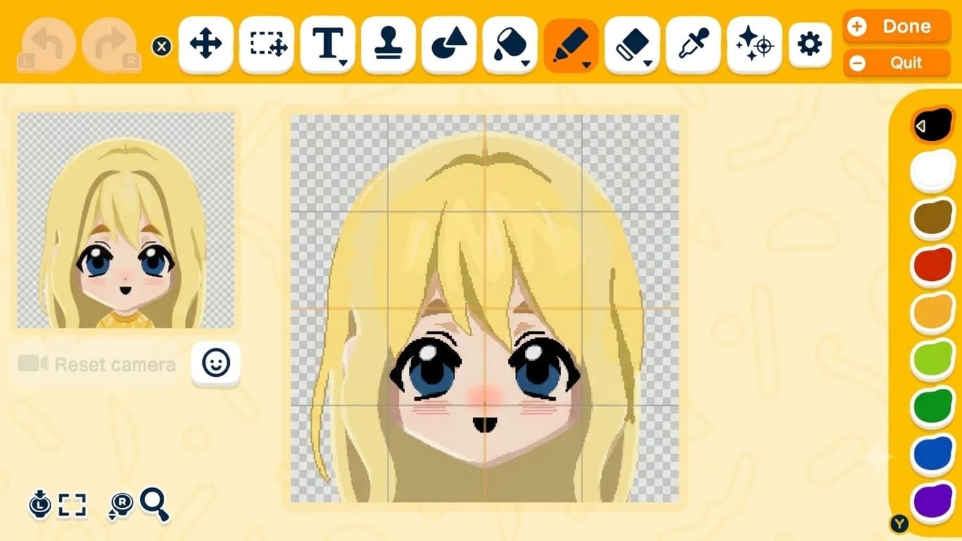 Kotobuki Tsumugi Mii facepaint
