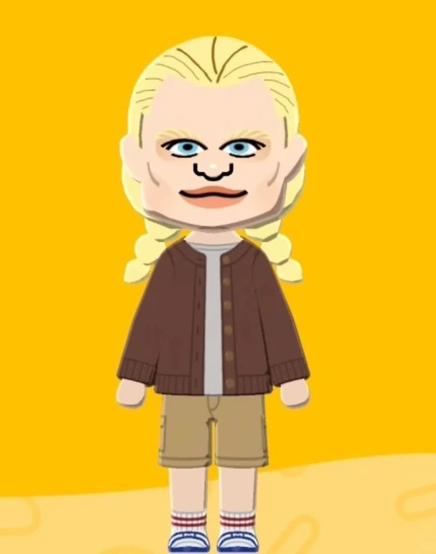 Haaland - Tomodachi Life Mii portrait