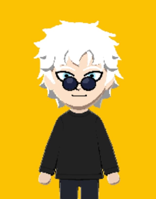 Satoru Gojo - Tomodachi Life Mii