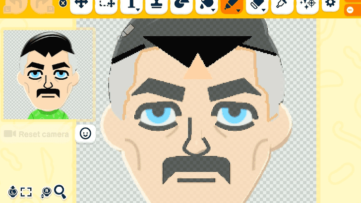 Omni-Man Mii facepaint