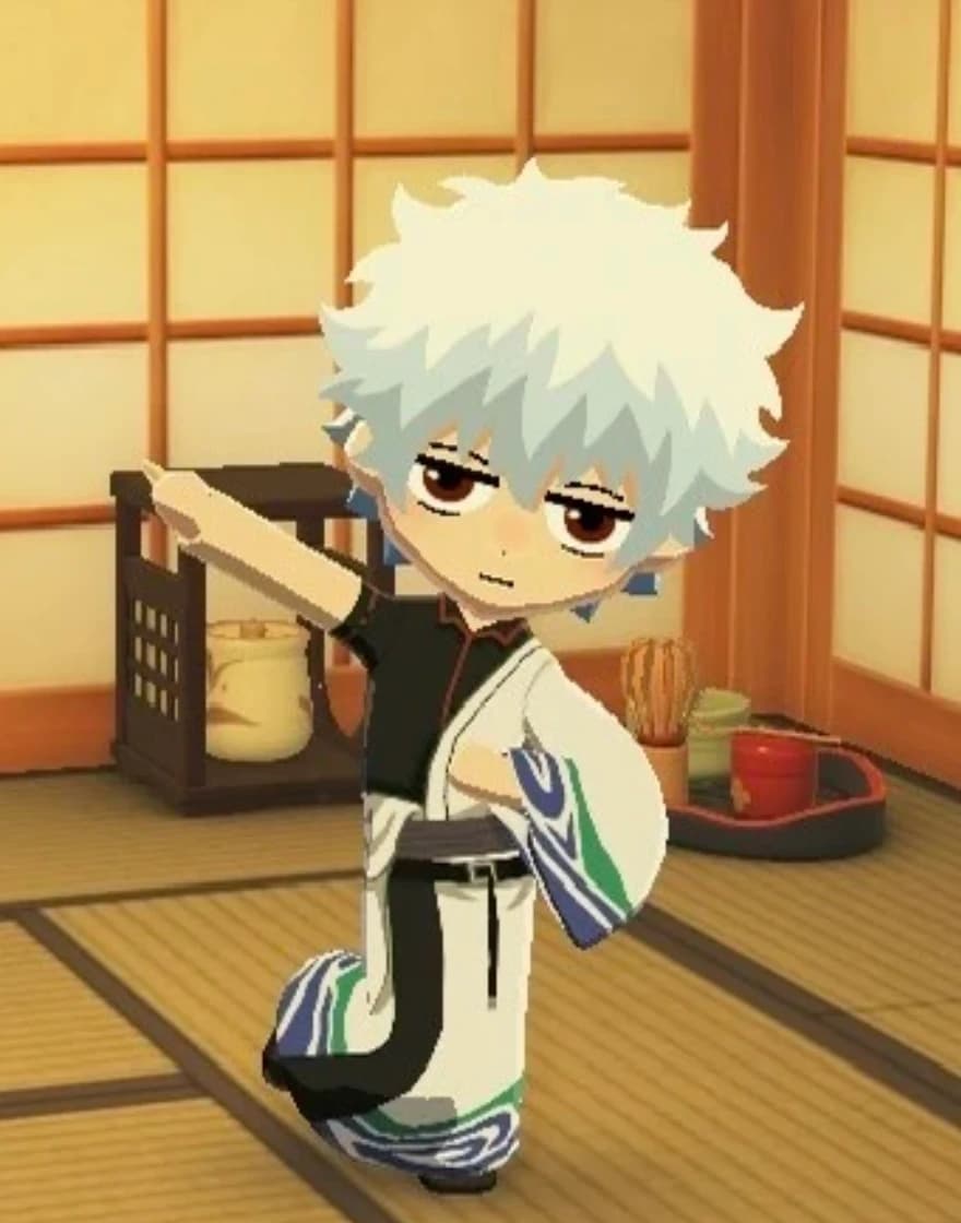 Gintoki Sakata - Tomodachi Life Mii portrait