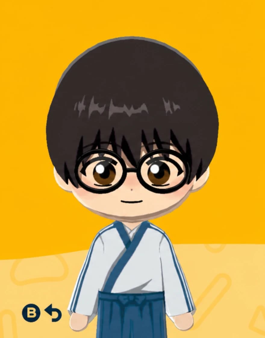 Shinpachi Shimura - Tomodachi Life Mii portrait