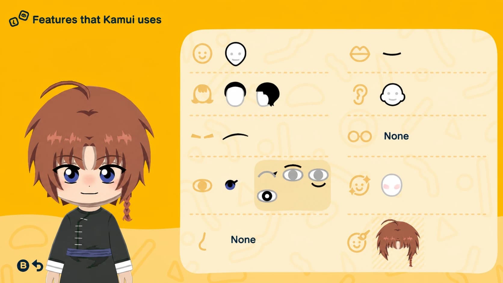 Kamui Mii features guide