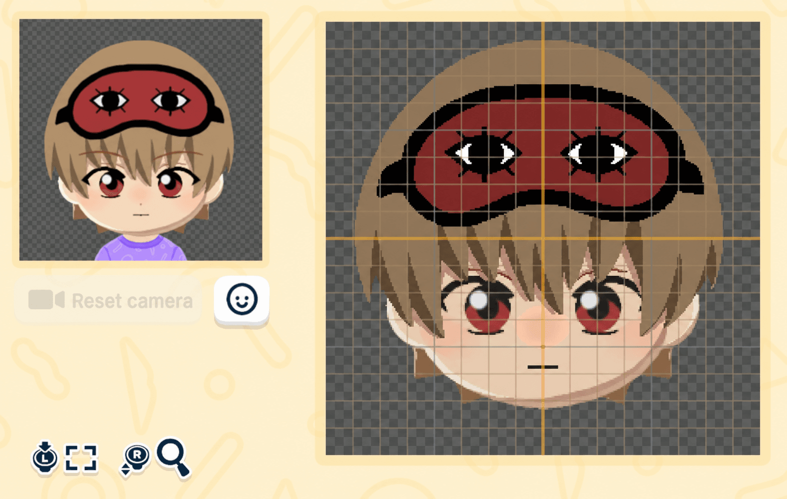 Sougo Okita Mii facepaint