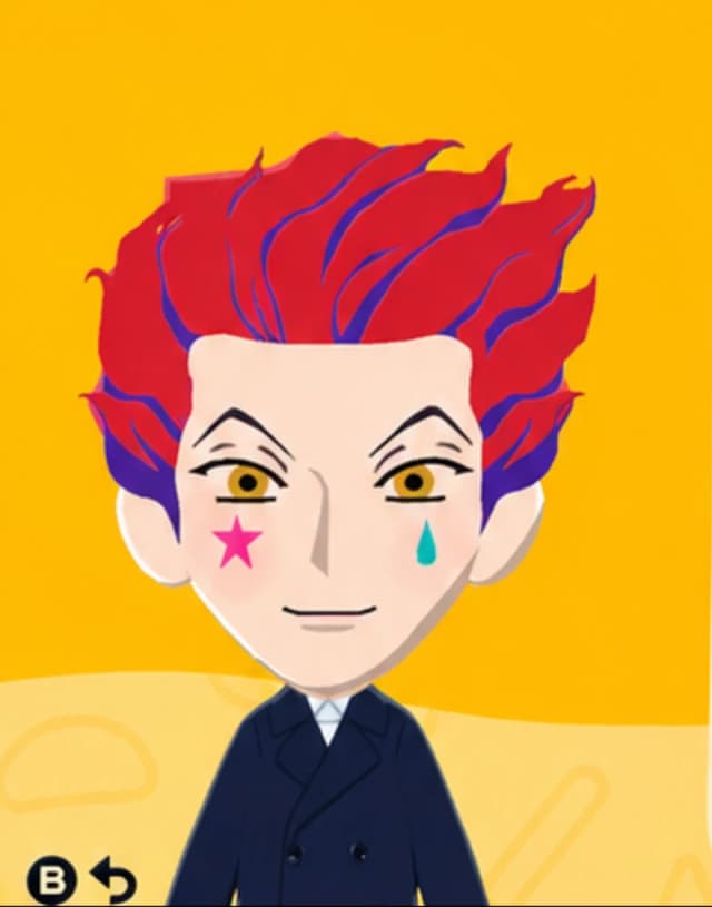 Hisoka Morow - Tomodachi Life Mii