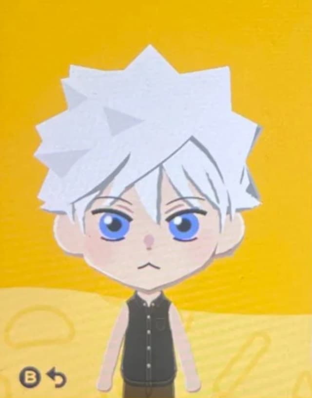 Killua Zoldyck - Tomodachi Life Mii