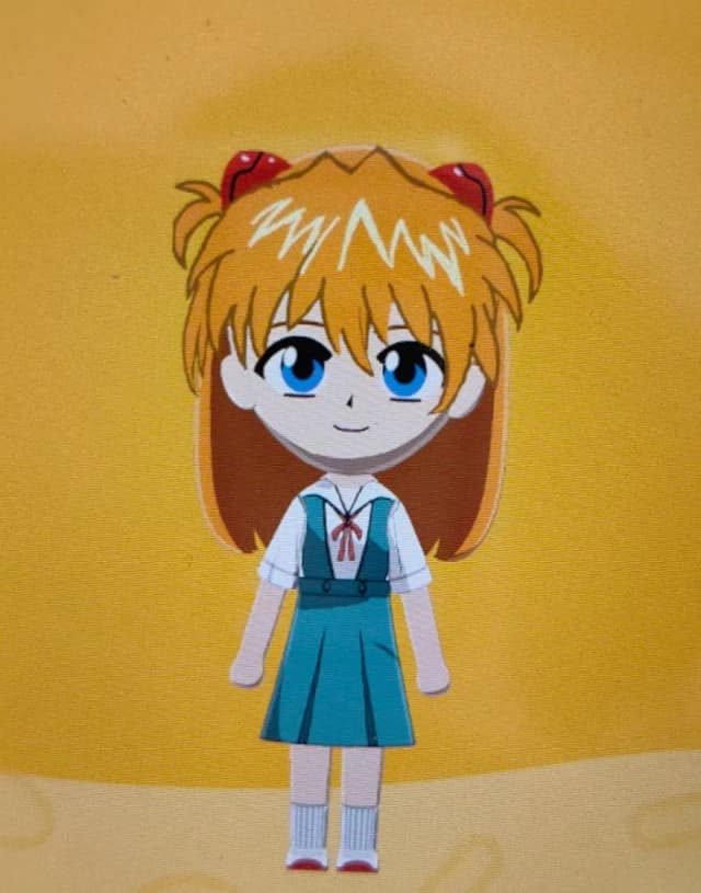 Asuka Langley Soryu - Tomodachi Life Mii