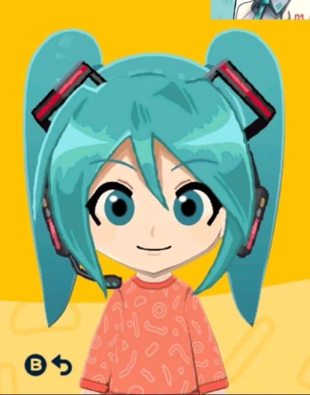Hatsun Miku - Tomodachi Life Mii
