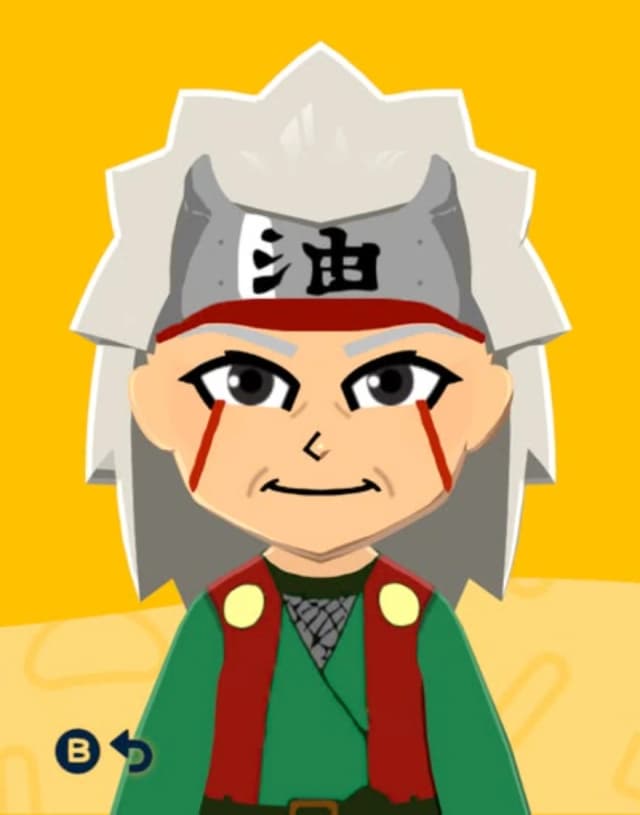 Jiraiya - Tomodachi Life Mii