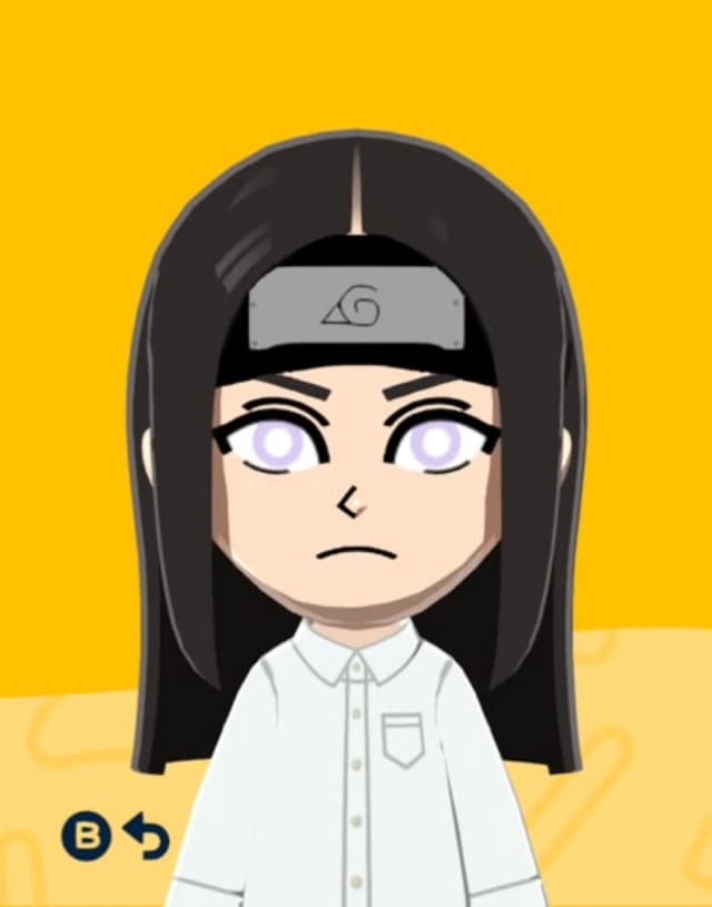 Neji Hyuga - Tomodachi Life Mii